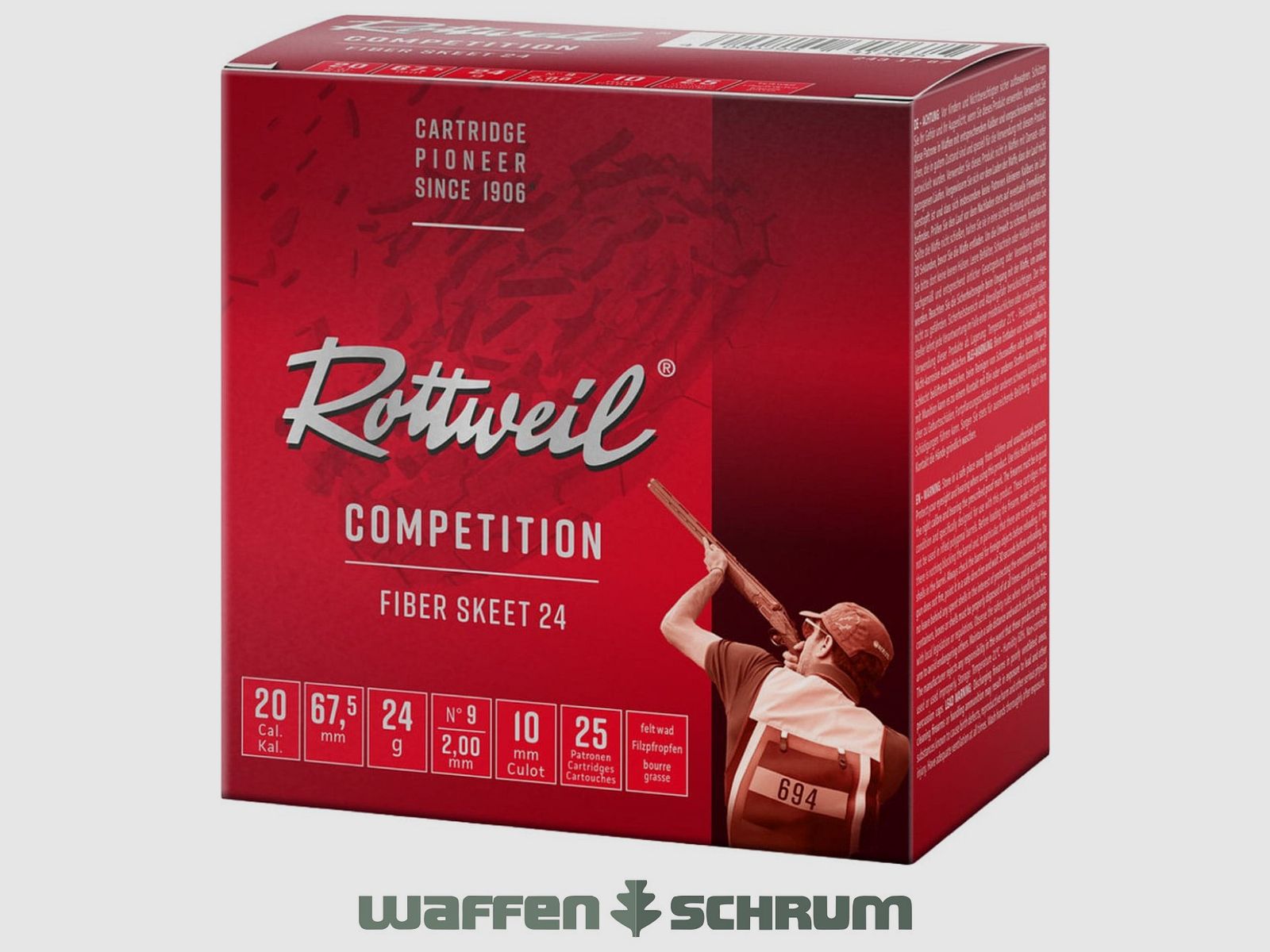Rottweil Fiber Skeet 24 20/67,5 2,0mm - 24g
