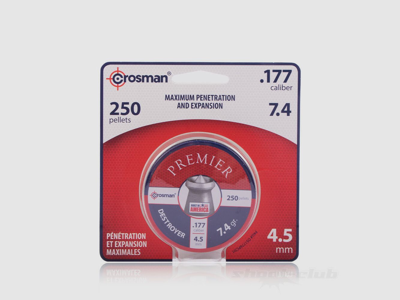 Crosman Destroyer Diabolos Luftgewehr 4,5mm / 0,51 g / 250 Stk