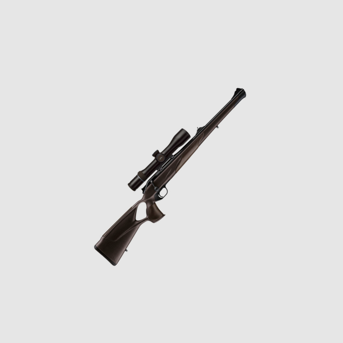 BLASER R8 PROFESSIONAL SUCCESS STUTZEN LEATHER , più compatta, che monta l’astina a due elementi