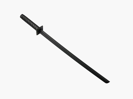 Czarny plastikowy nóż ninja Kogatana