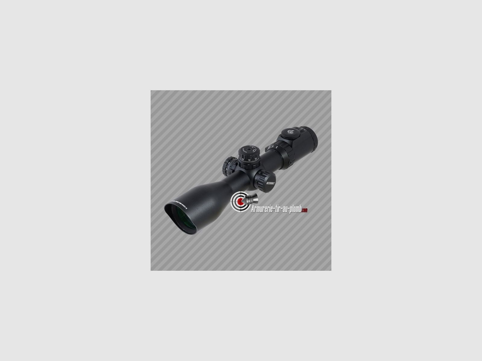 UTG Accushot SWAT IE Zielfernrohr 3-12x44 mit beleuchtetem Absehen