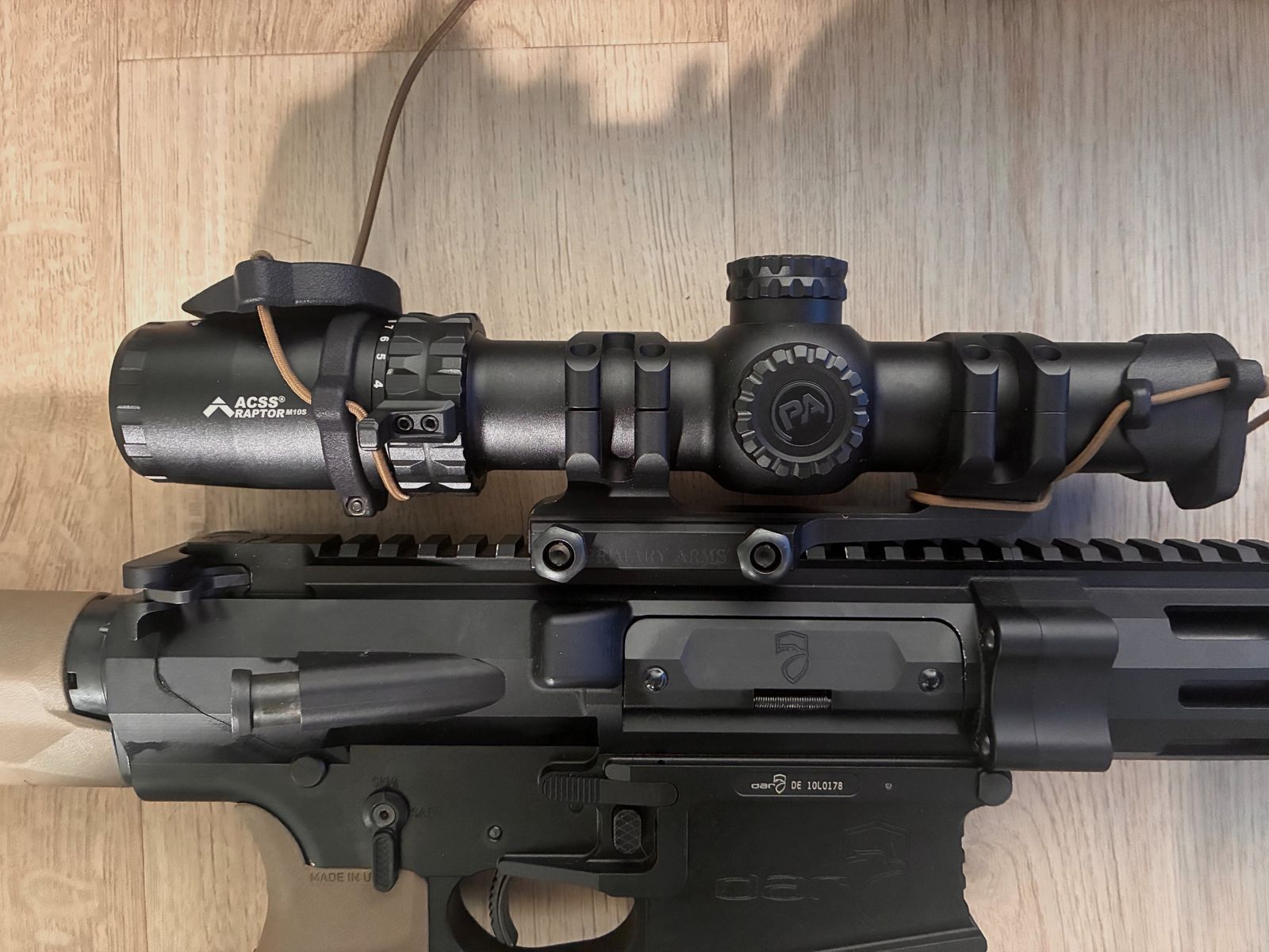 DAR Germany DAR-10 Short Hunter con accesorios