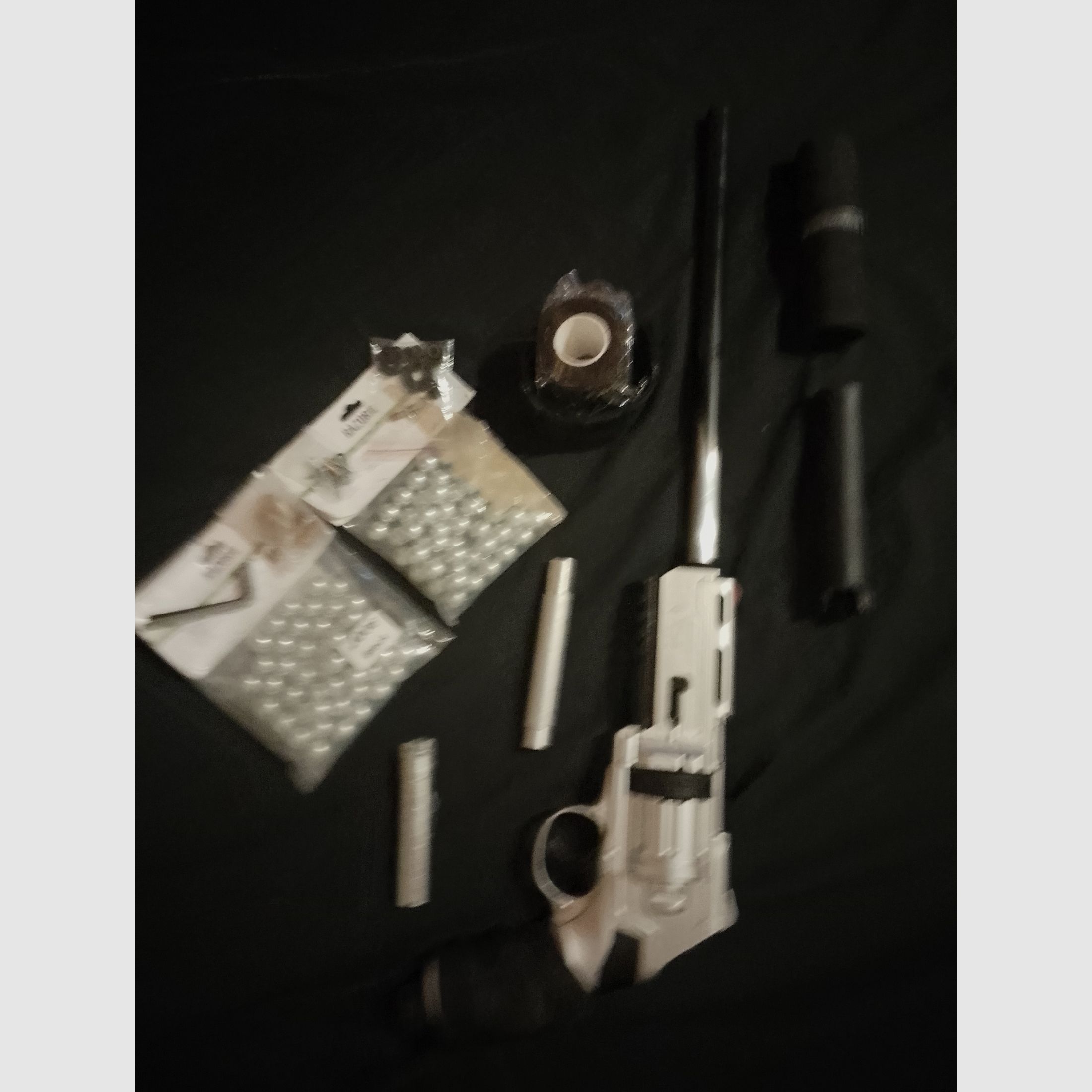 Sonderanfertigung T4e HDR50 RAM Paintball Markierer Cal .50 Long Run Rifle langer Lauf Big Power kit full Open Bastler defekt Projekt Steel Balls stahl Kugeln 