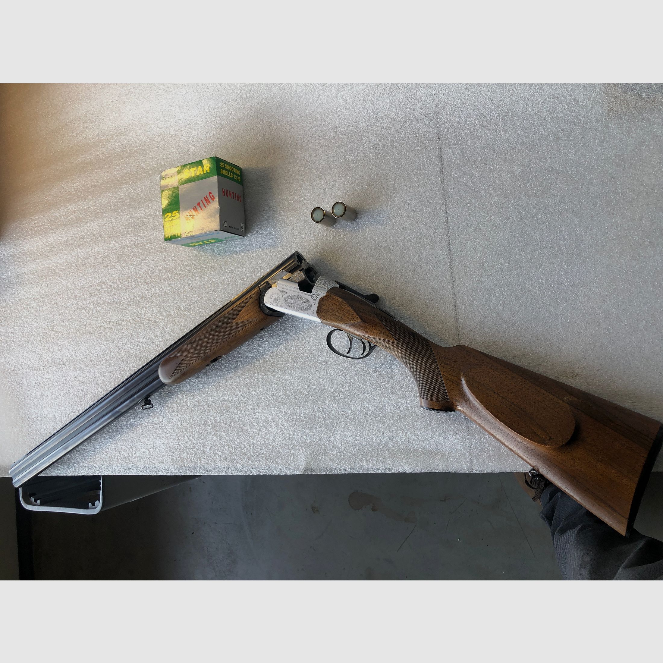 Sauer Beretta Bock Doppelflinte, Kal. 12-70