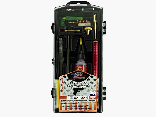 Cleaning box kit 16.5cm handgun