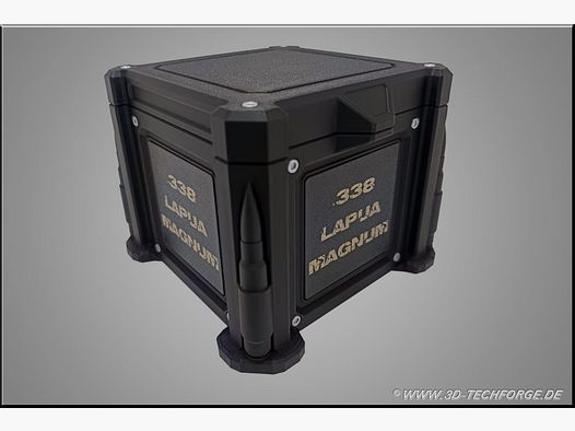 Premium precisie munitiekist, Ammobox – .338 Lapua Magnum