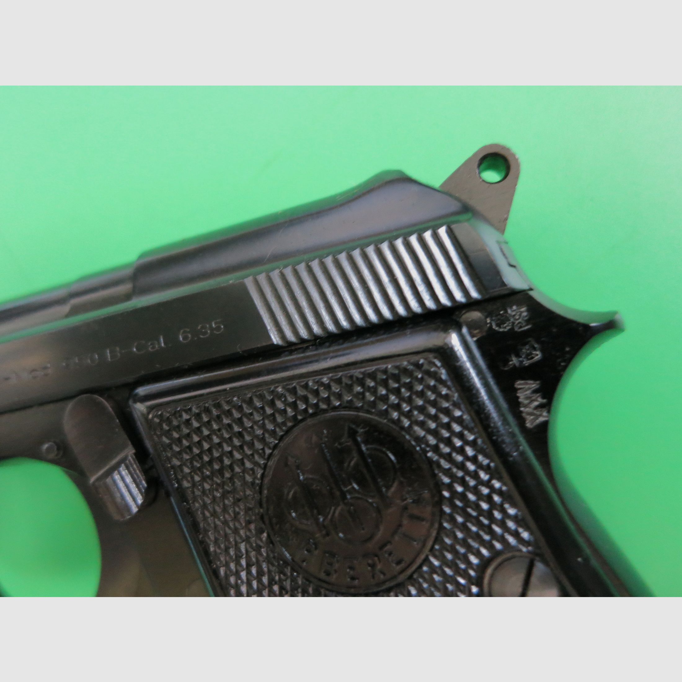 Pietro Beretta 950B półautomatyczny pistolet z łamanym lufą 6,35 Browning „MADE IN ITALY“, jak nowy #50