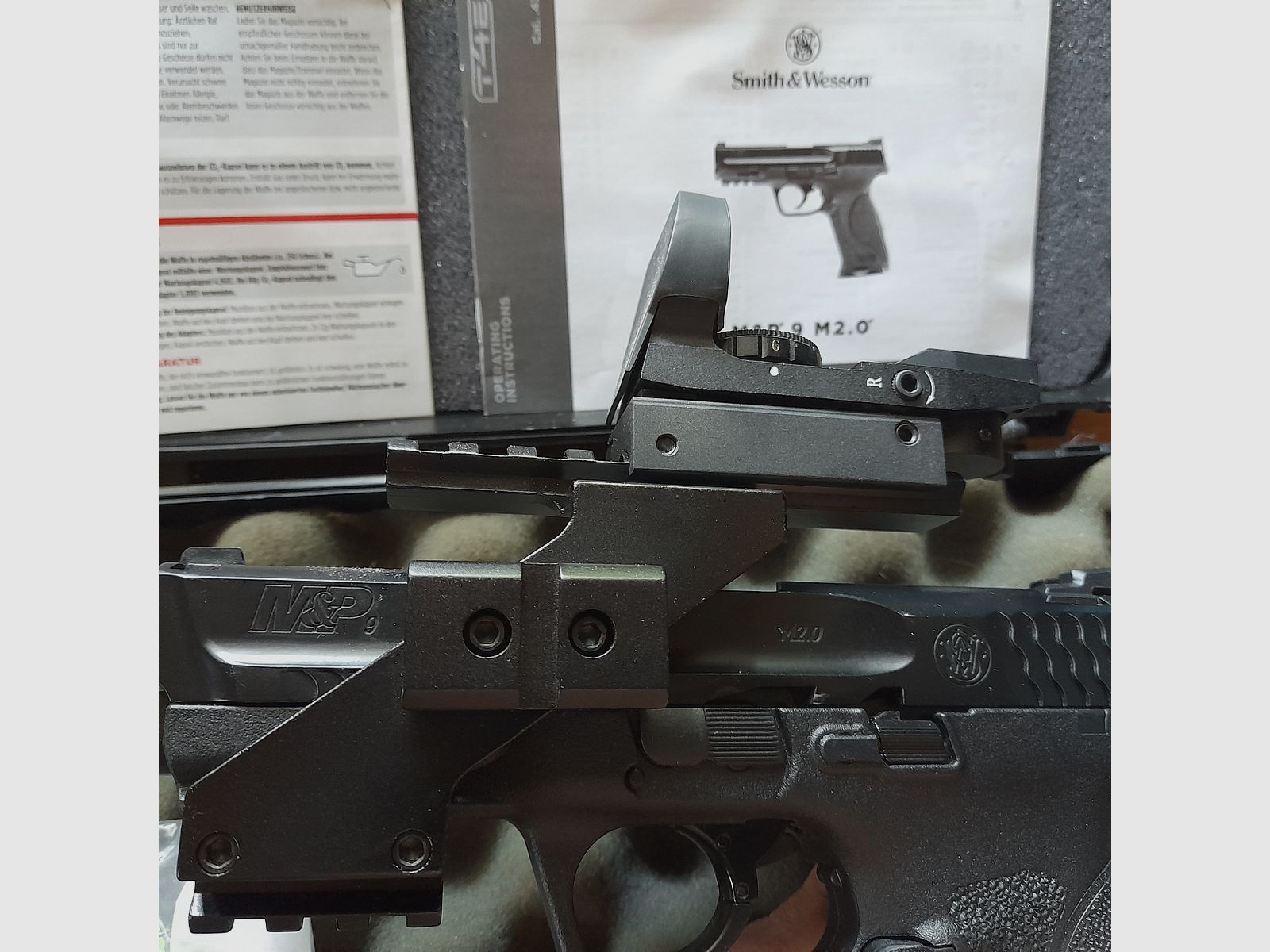 Umarex Smith & Wesson M&P9 M2.0 mit 2 TPM Magazinen im Koffer Set