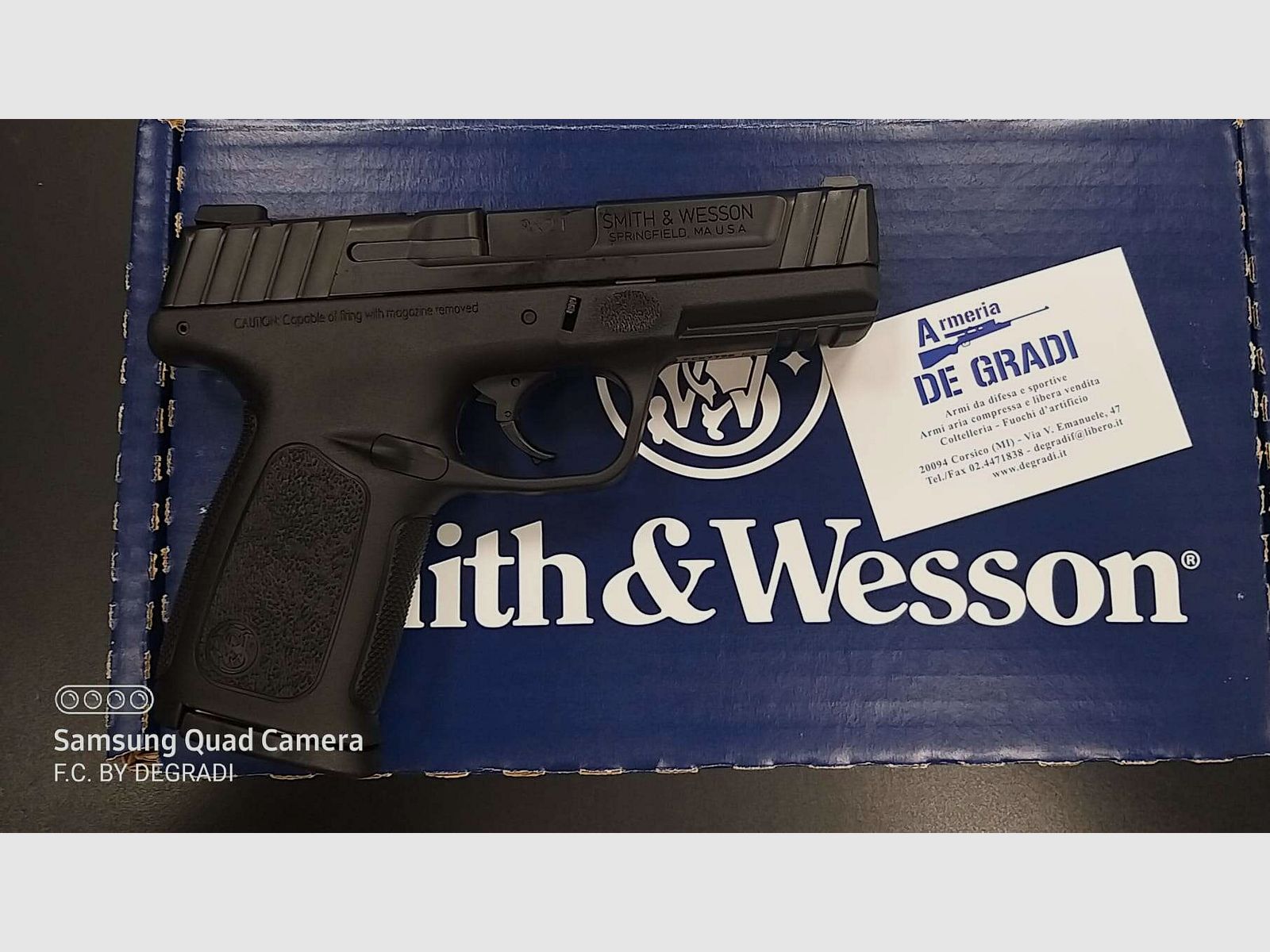 SMITH & WESSON MODEL SD9 KALIBER 9X21, afbeelding 4 van 4