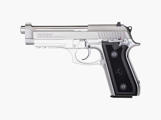Taurus PT 92 SS17 Rail, Stainless Steel matt, 17 Schuss Pistole