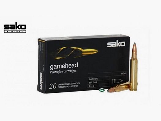 SAKO munizioni cal.25-06 Rem GAMEHEAD SP 117gr. 125E