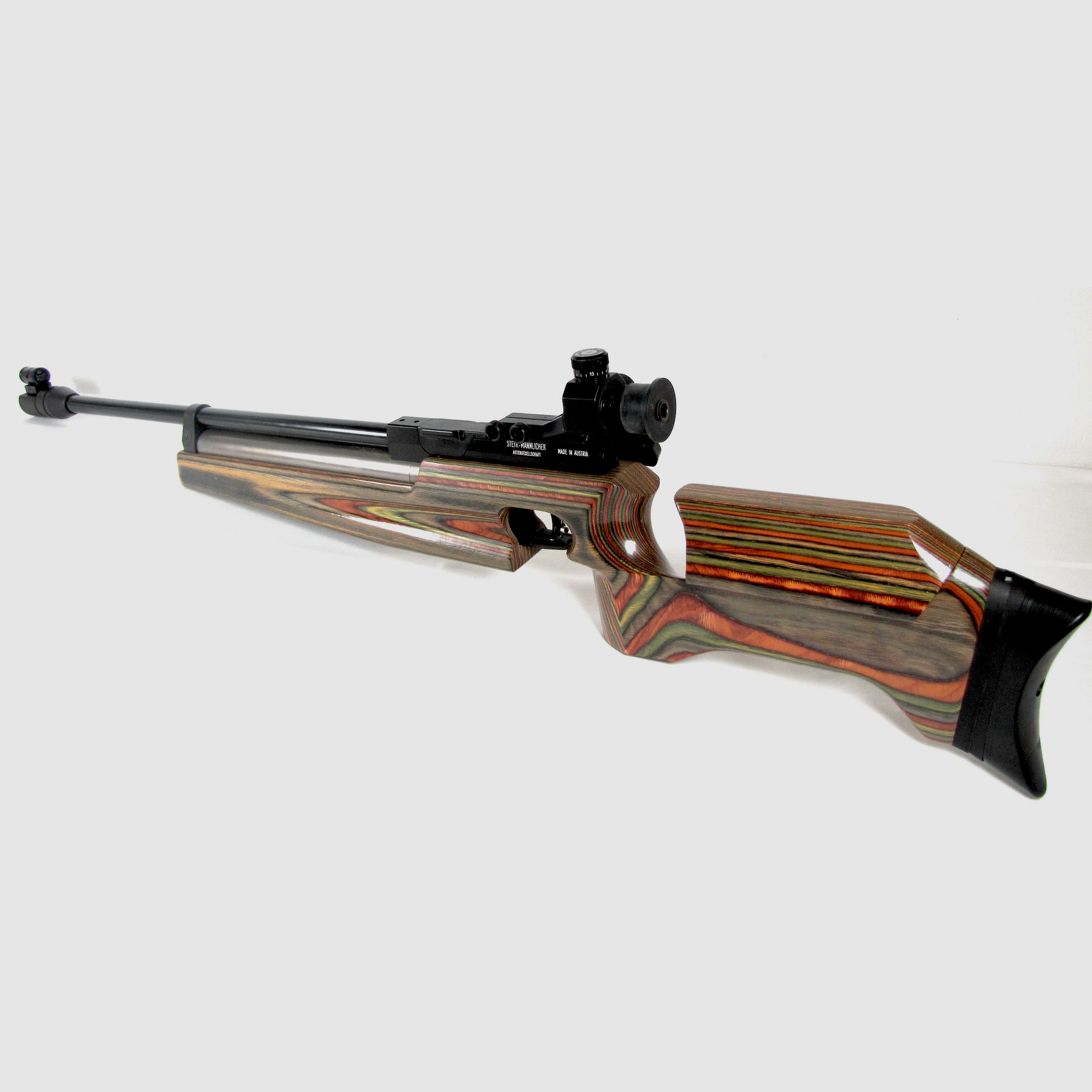 Steyr LG1 Match-luchtgeweer in uitstekende staat.