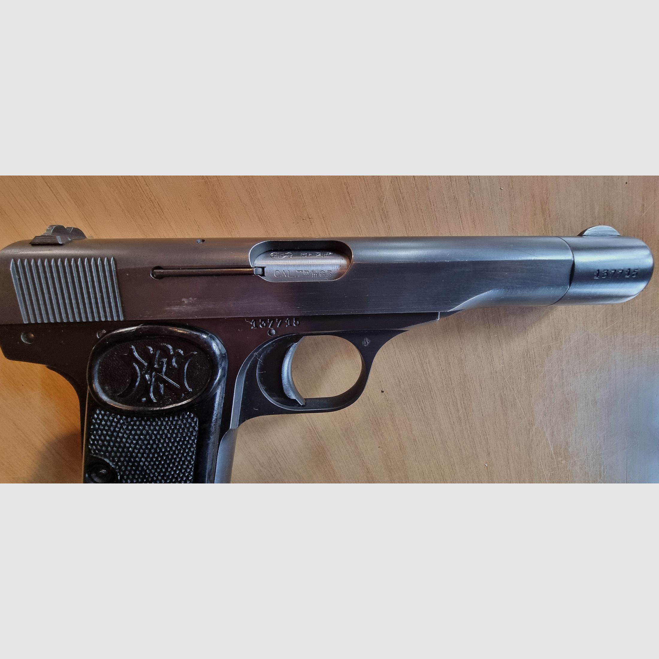 FN Modell 1922 7,65 Browning mit Wechsellauf 9mm Kurz