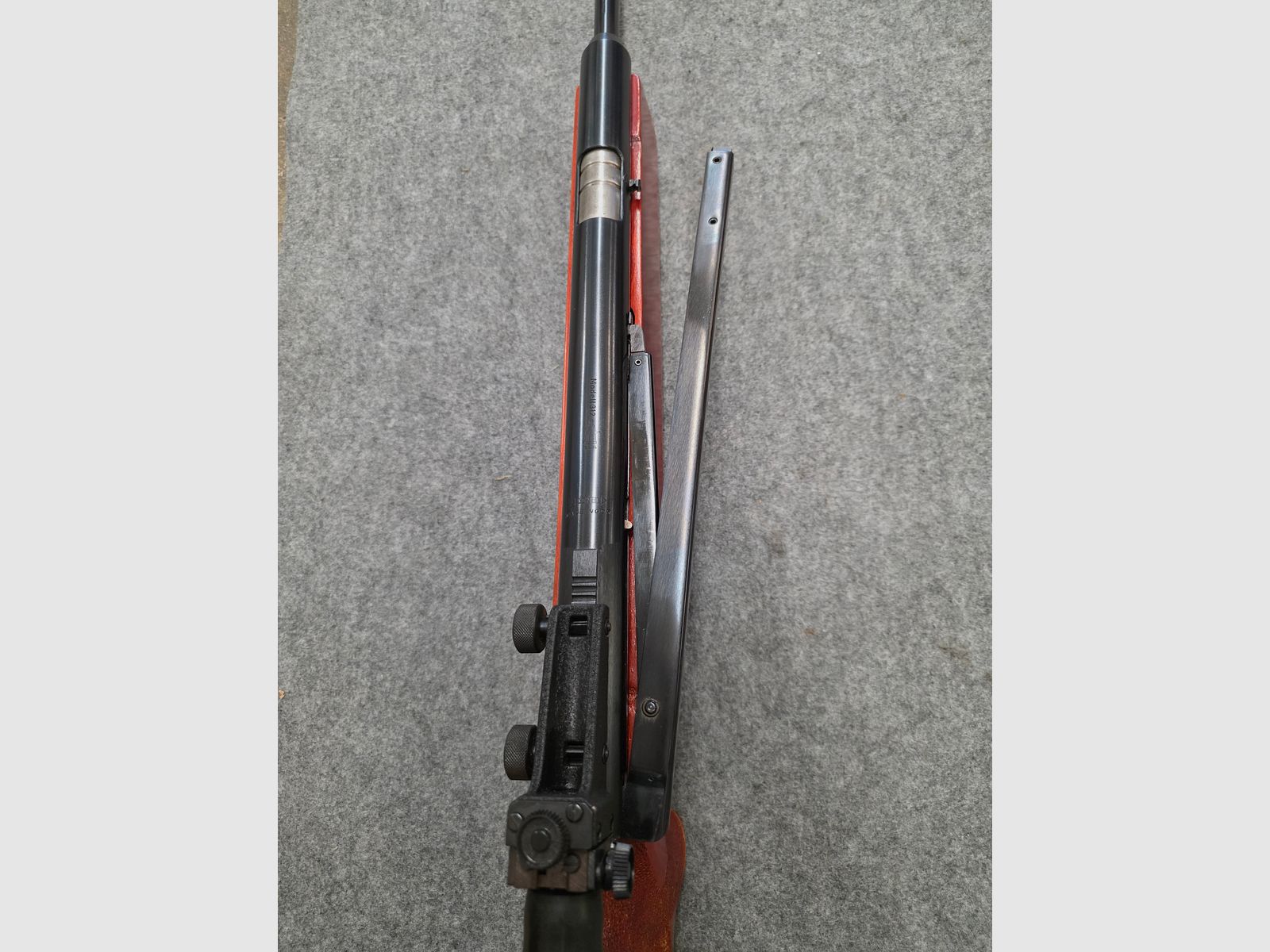 Haenel sidelever Mod. 312 with diopter in very good condition cal. 4.5mm Diabolo