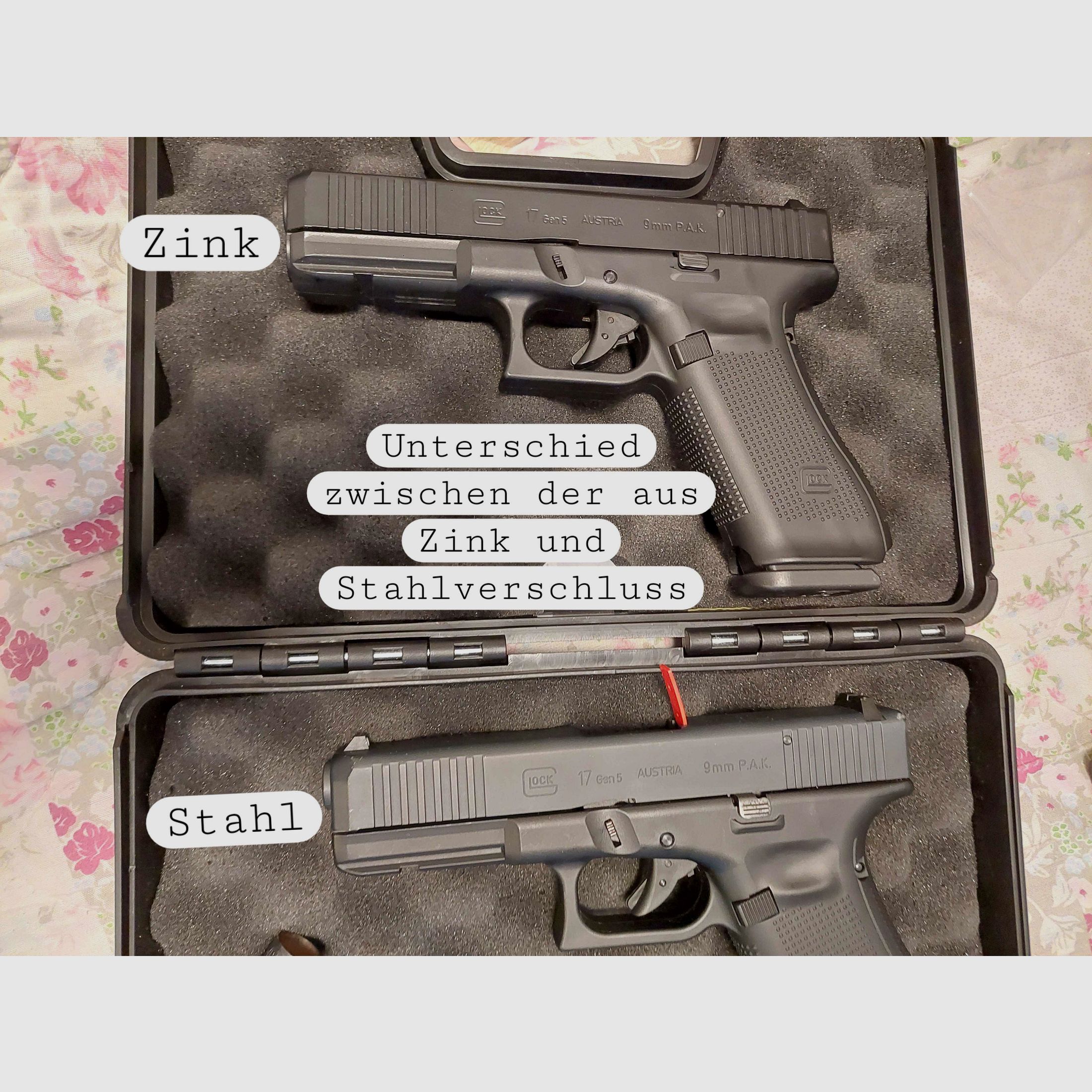 Glock 17 Gen 5 (Stahlverschluss) |SV|  9mm P.A.K.
