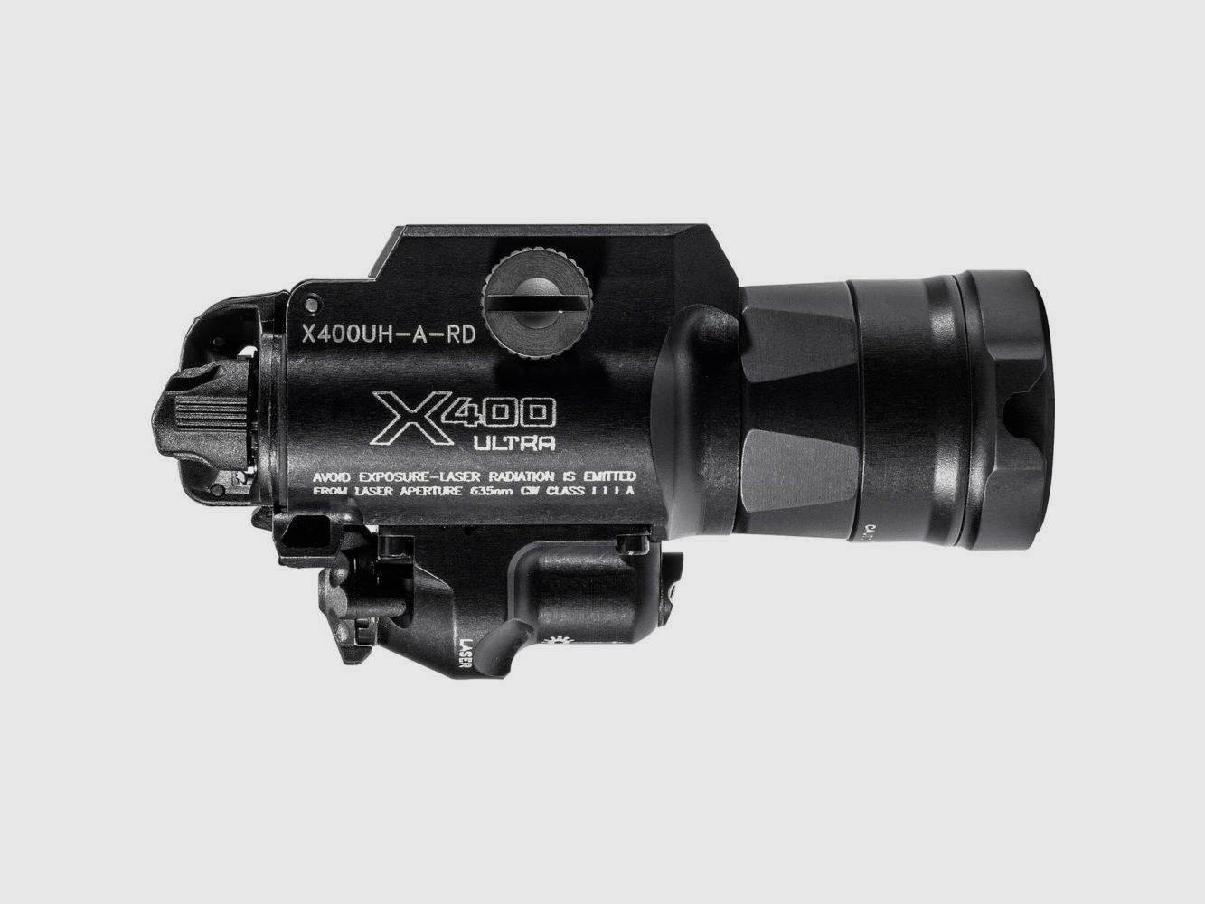 SUREFIRE X400UH-A-RD LED Weapon Light with Red Laser for MasterFire® Rapid Deploy Holster, Bild 2 von 7