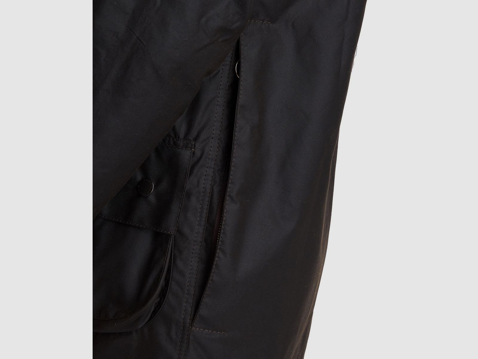 Barbour Classic Beaufort Wachsjacke, oliv, Bild 8 von 9