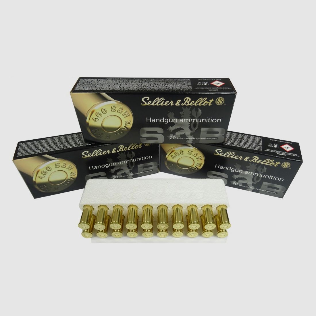 Munitie cal. .460S&W Mag. JHP S&B