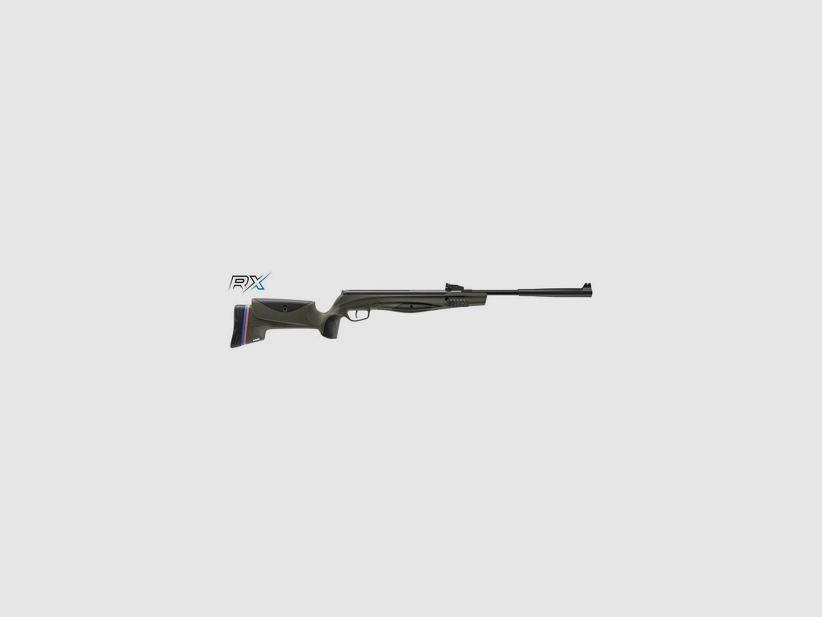 Luftgewehr Stoeger RX20TAC mit Visierung und Korn Kal. 4,5 19,9J grün RXT0019G