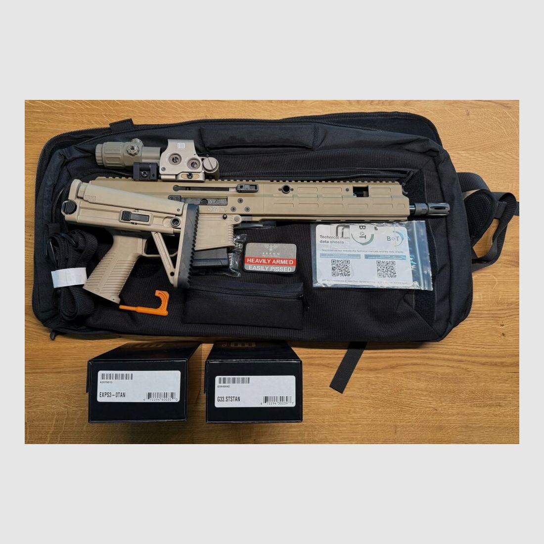 B&T AG (Brügger und Thomet) APC223 PRO, Carabina SPORT FDE