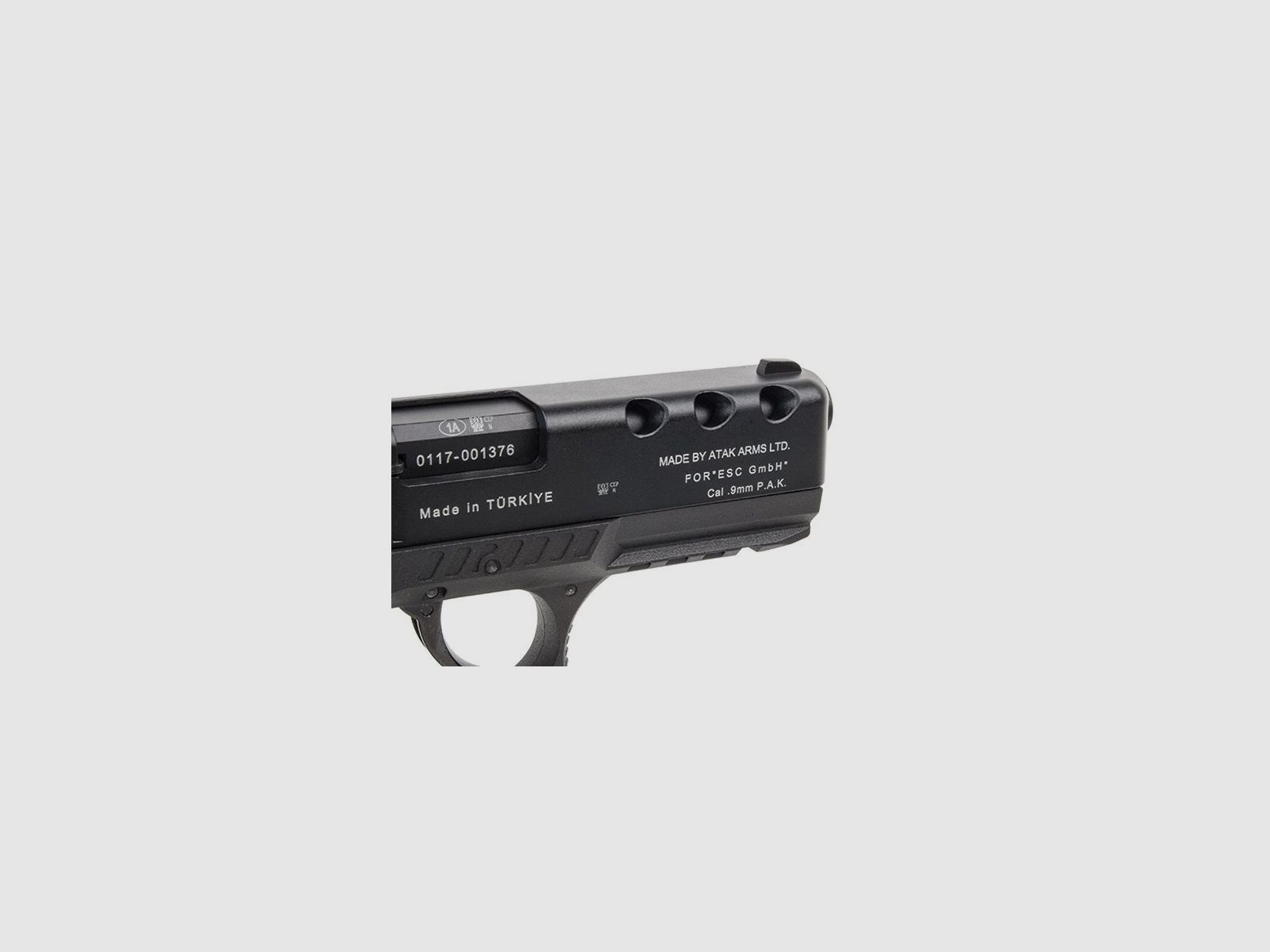 ZORAKI 4918 Schreckschuss Pistole 9mm P.A.K. SCHWARZ