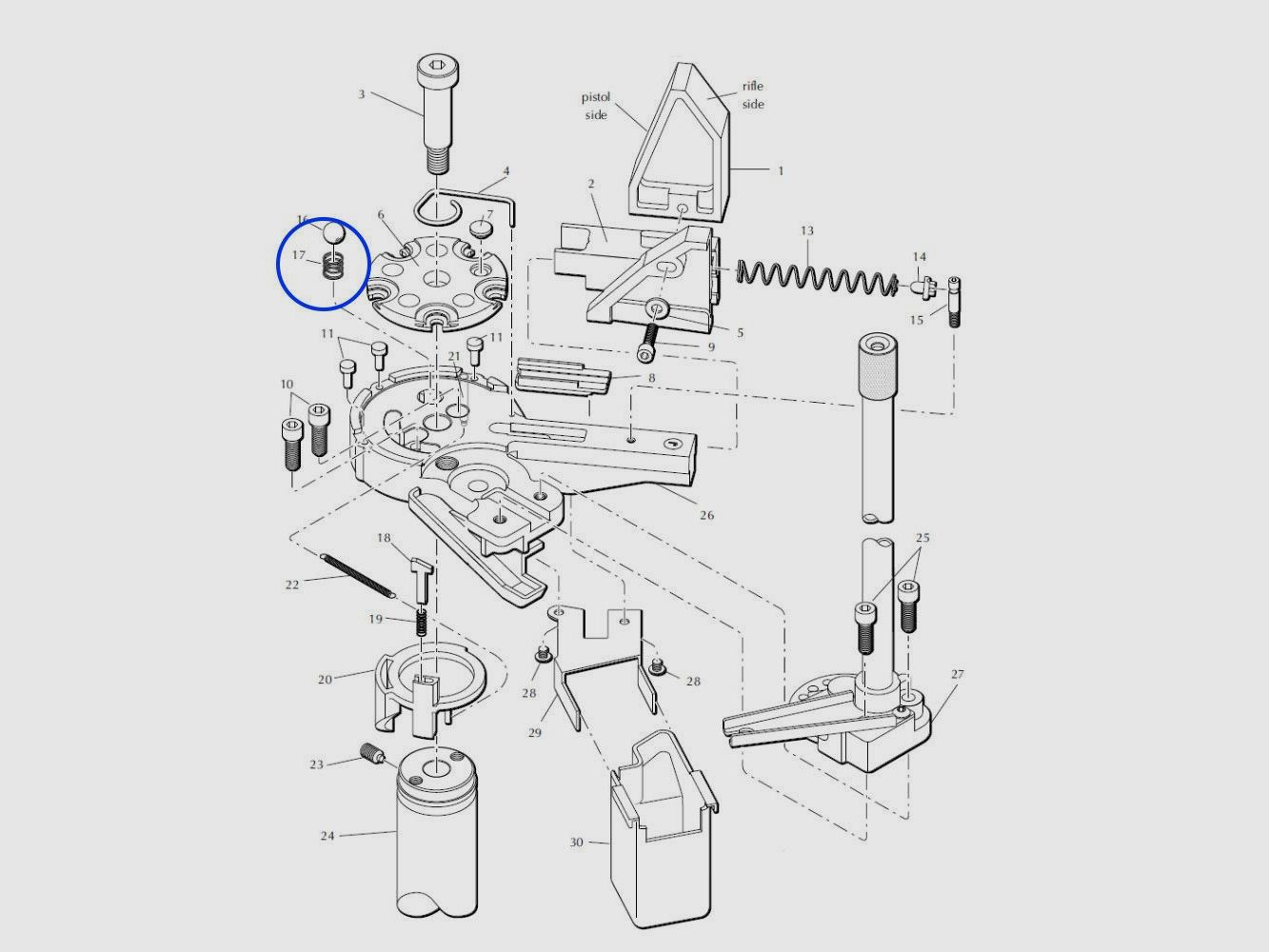 Eemann Tech 13997 Ball Return Spring for Dillon XL650/XL750, image 3 of 3