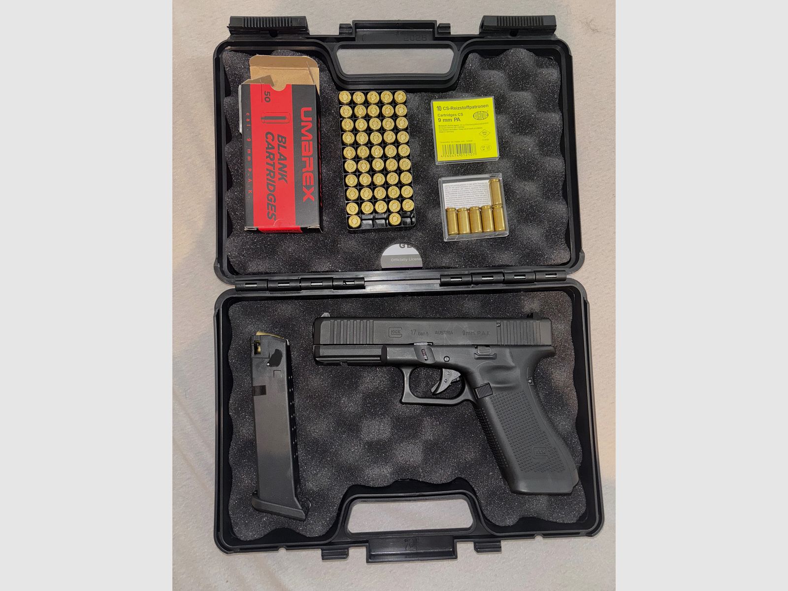 Glock 17 Gen 5 PAK + Munition und Zubehör