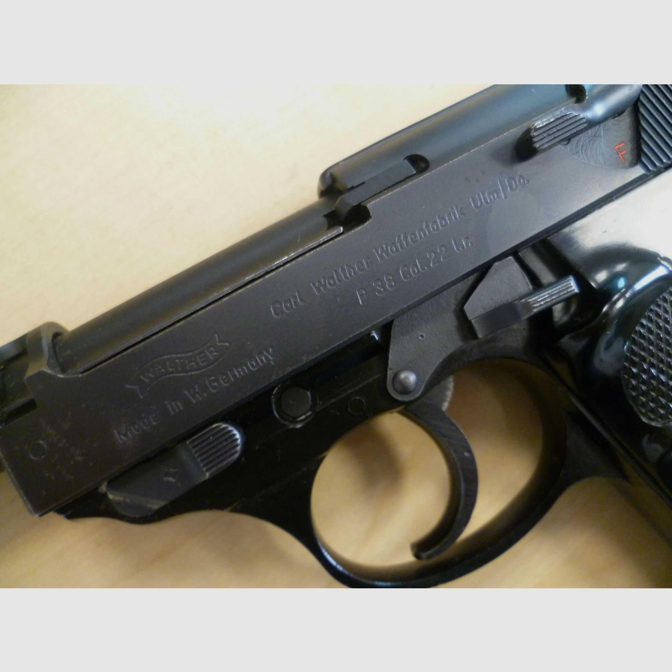 Pistole Walther P38 - .22lr.