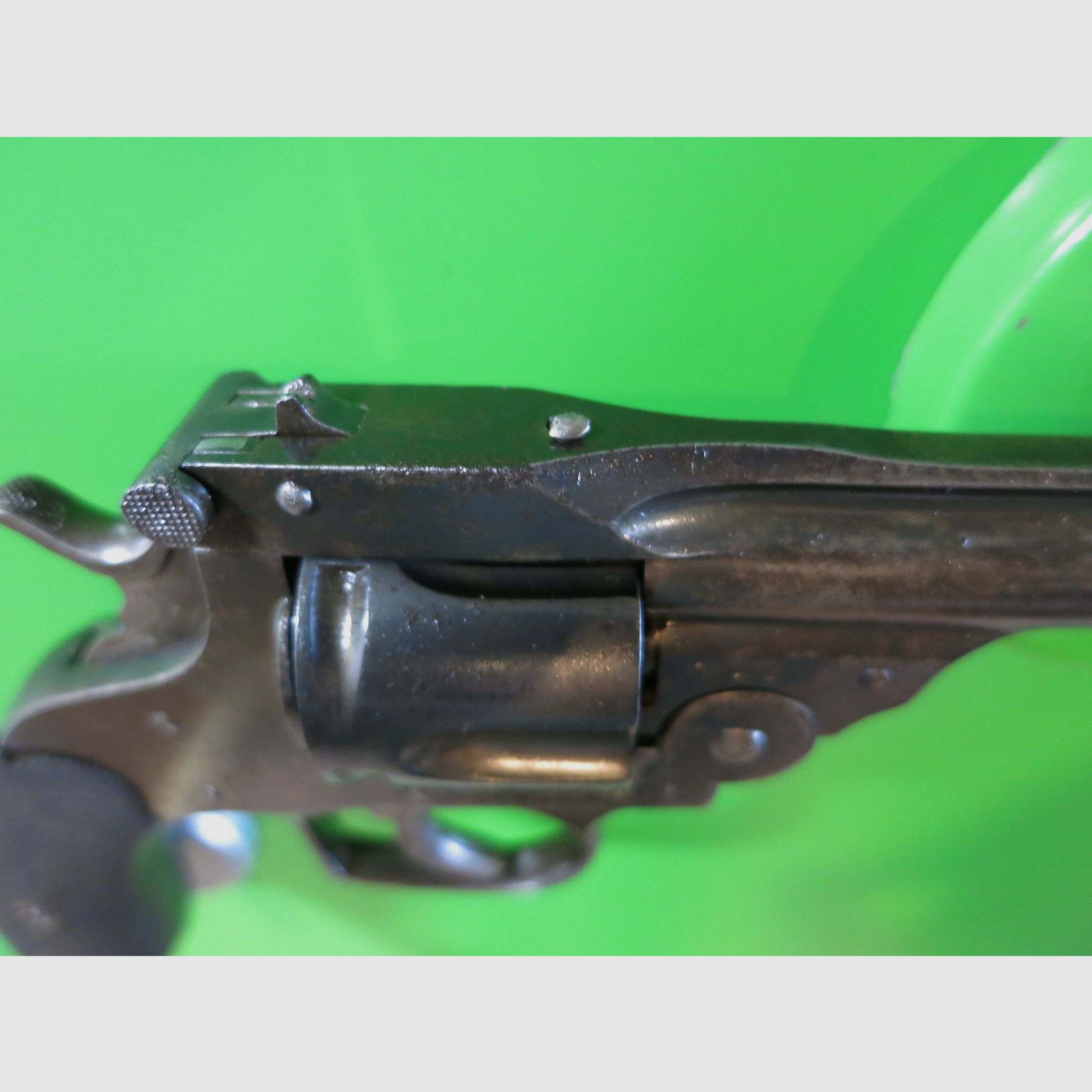 Belgian break-action revolver like Garate Anitua & Co., copy of Smith & Wesson Frontier, .320 Short #87