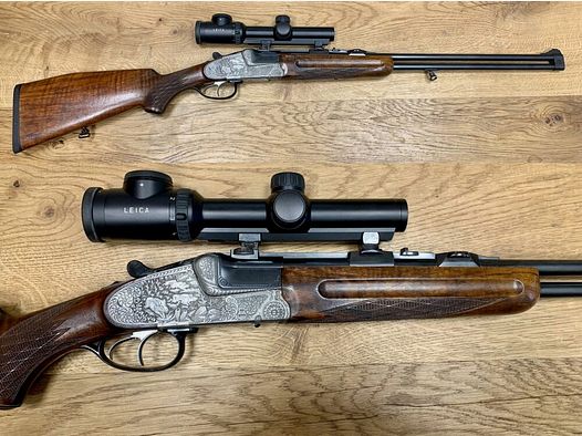 Krieghoff Seitenschloss Doppelbüchse Primus (?)