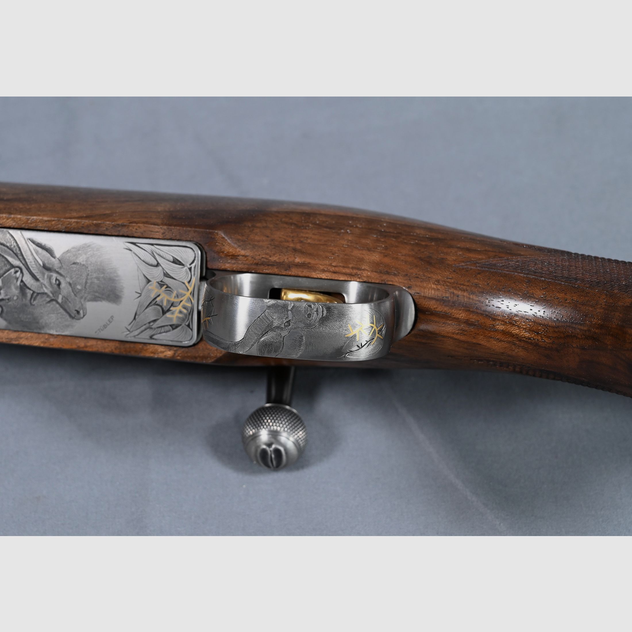Mauser M03 Nyala Einzigartig Handgravur 6,5x57, Bild 5 von 10