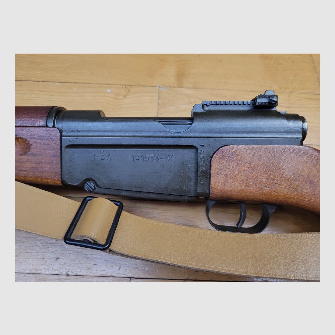 Fucile Mas 36-51 molto bello e raro – Calibro originale 7,5×54 MAS – Numero mono – Arma rara da collezione in TBE++!, immagine 23 di 30