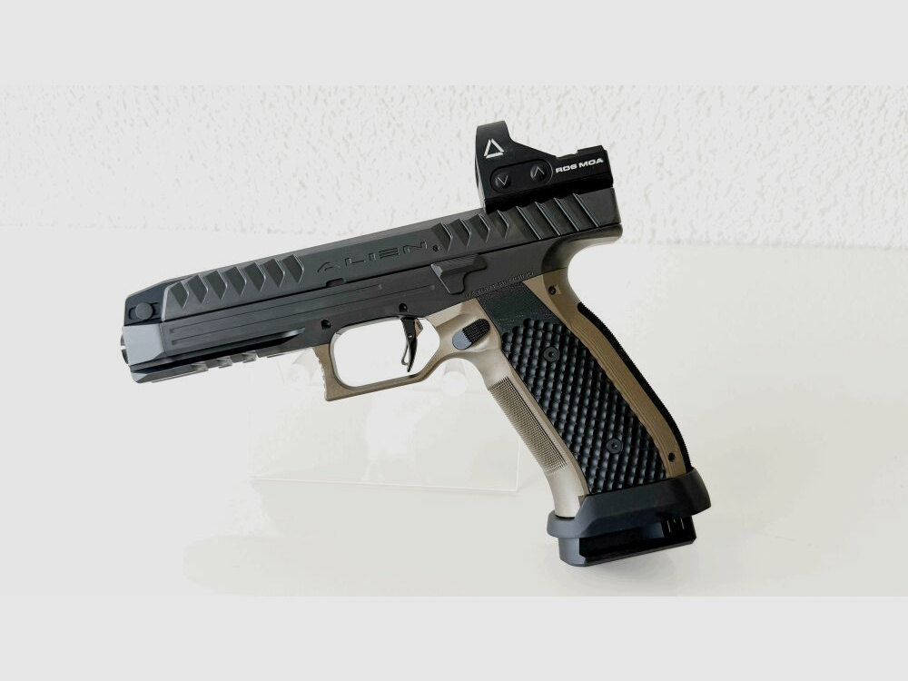 LAUGO ARMS Alien 9x19 Zestaw Full Kit z gwintowaną lufą Czarny / Zielony 9mmLuger