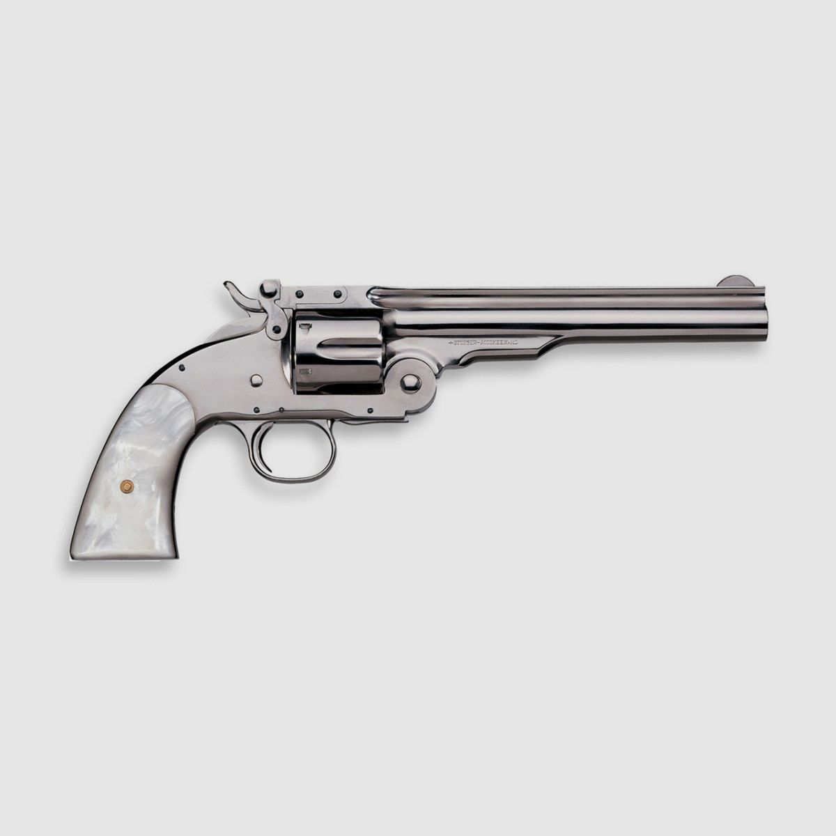 REV UBER 1875 ZWEITES MODELL SCHOFIELD .QD .44/40 5" 348560, Bild 3 von 4