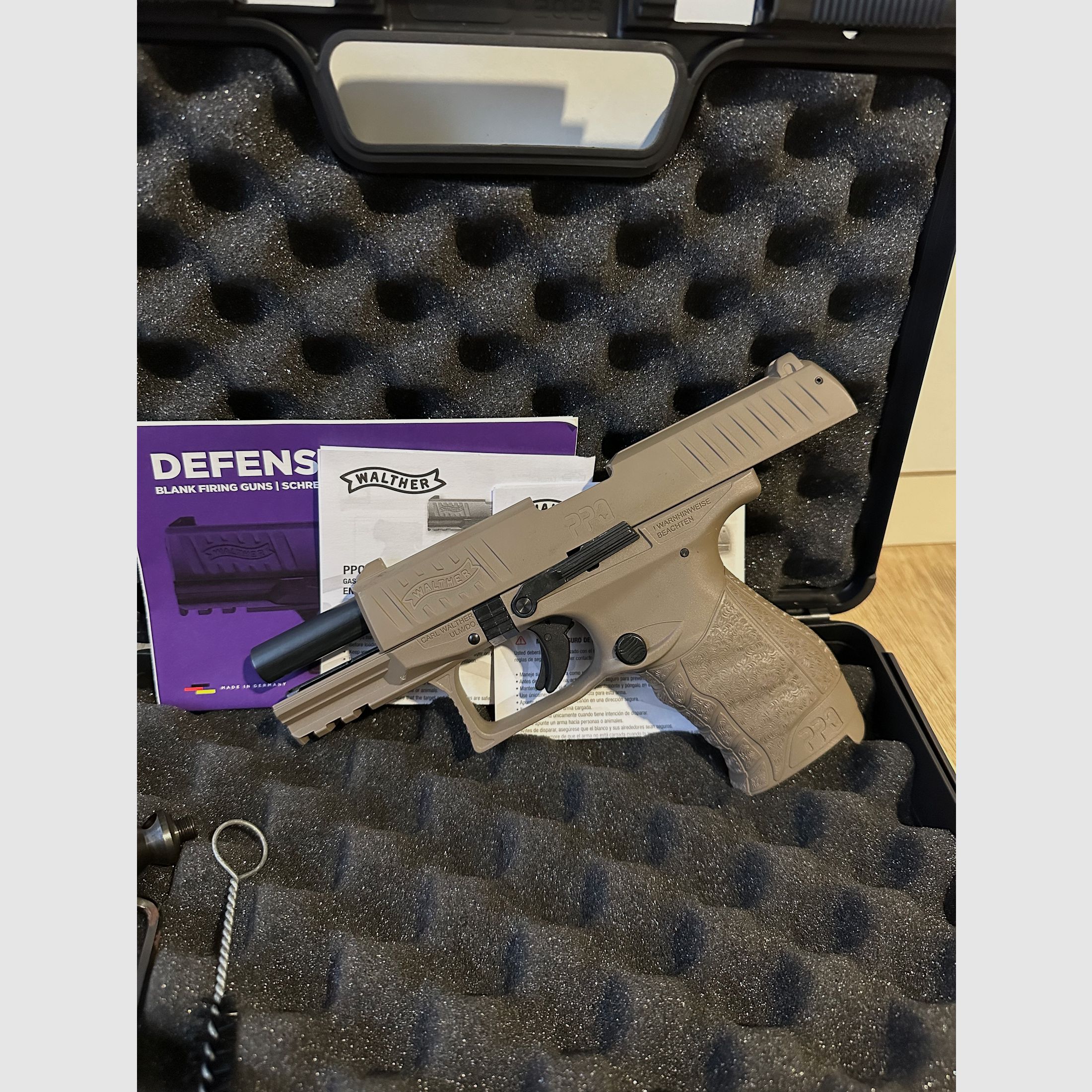Umarex Walther PPQ pistola de fogueo