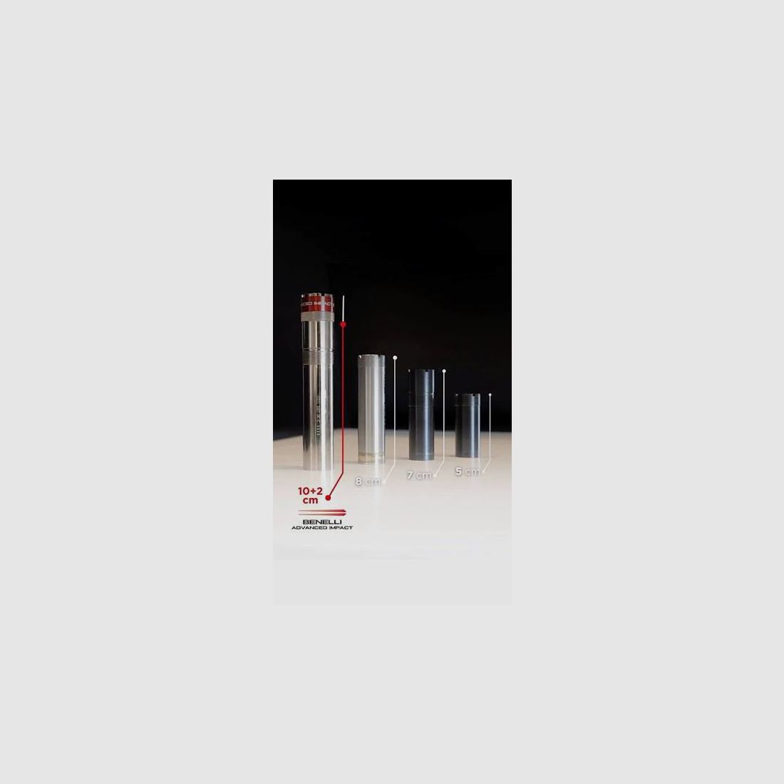 CHOKE CRIO ADVANCED IMPACT anneau rouge 10 cm + 2 EXTERNAL -RM
