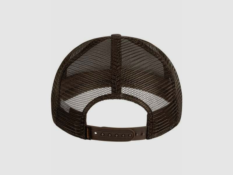 Blaser casquette avec écusson en cuir, marron foncé, image 4 sur 5