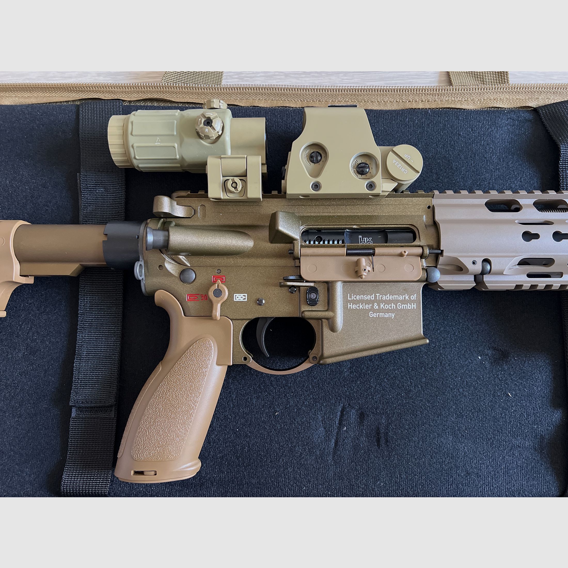 VFC HK416 A5 GBBR Airsoft met accessoires