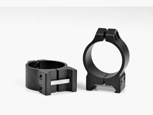 Warne Stahl Ringe - 30mm Weaver Low 6,35 mm (213M)