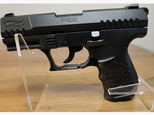 Walther P 22 czarny PTB 778 w stanie nowym OVP + amunicja