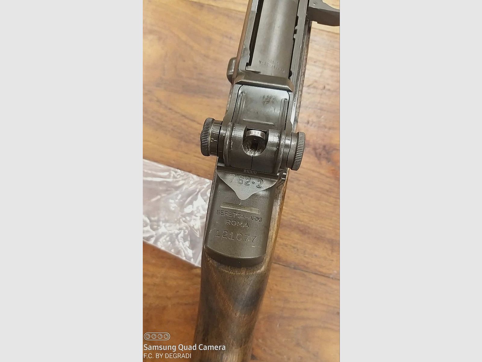 GARAND T2 MOD. ITALIAANSE LEGER KALIBER 308 WIN., afbeelding 4 van 5