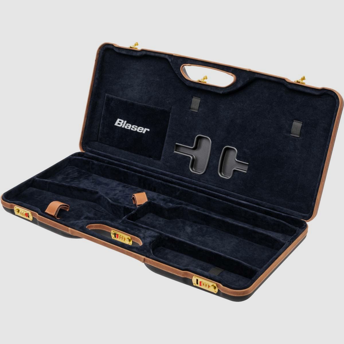 BLASER Waffenkoffer ABS f. 1 Rep. + 1 ZF #B max.70cm LL (zerlegt), Bild 1 von 3