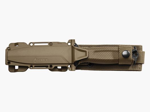 CUCHILLO HOJA FIJA GERBER STRONGARM NEGRO SERRADO