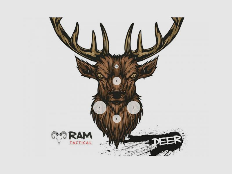 Ram Targets 14 x 14 cm cerf (50 pièces), image 1 sur 2