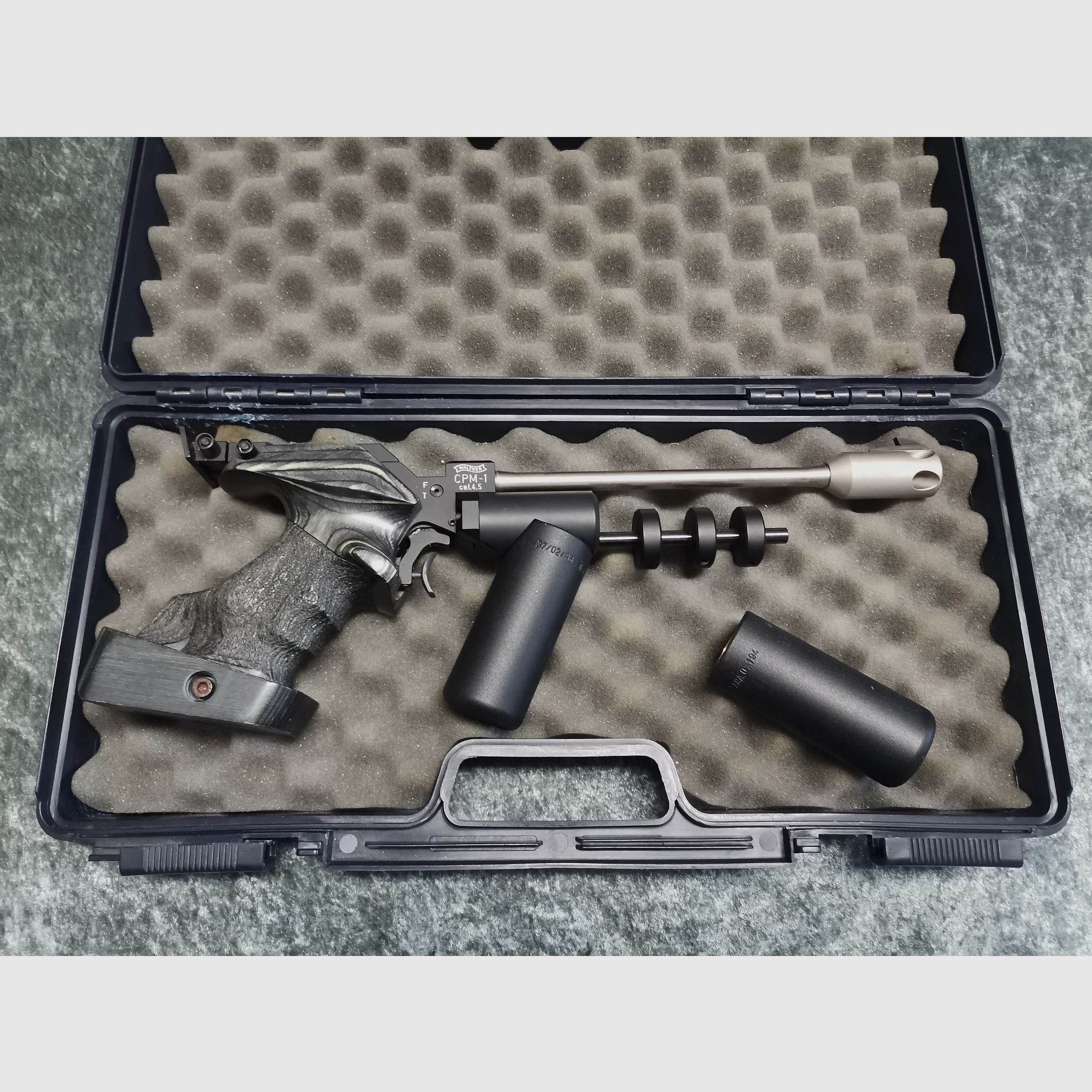 Walther CPM1 Luftpistole CO2 Matchpistole 4,5mm Diabolo