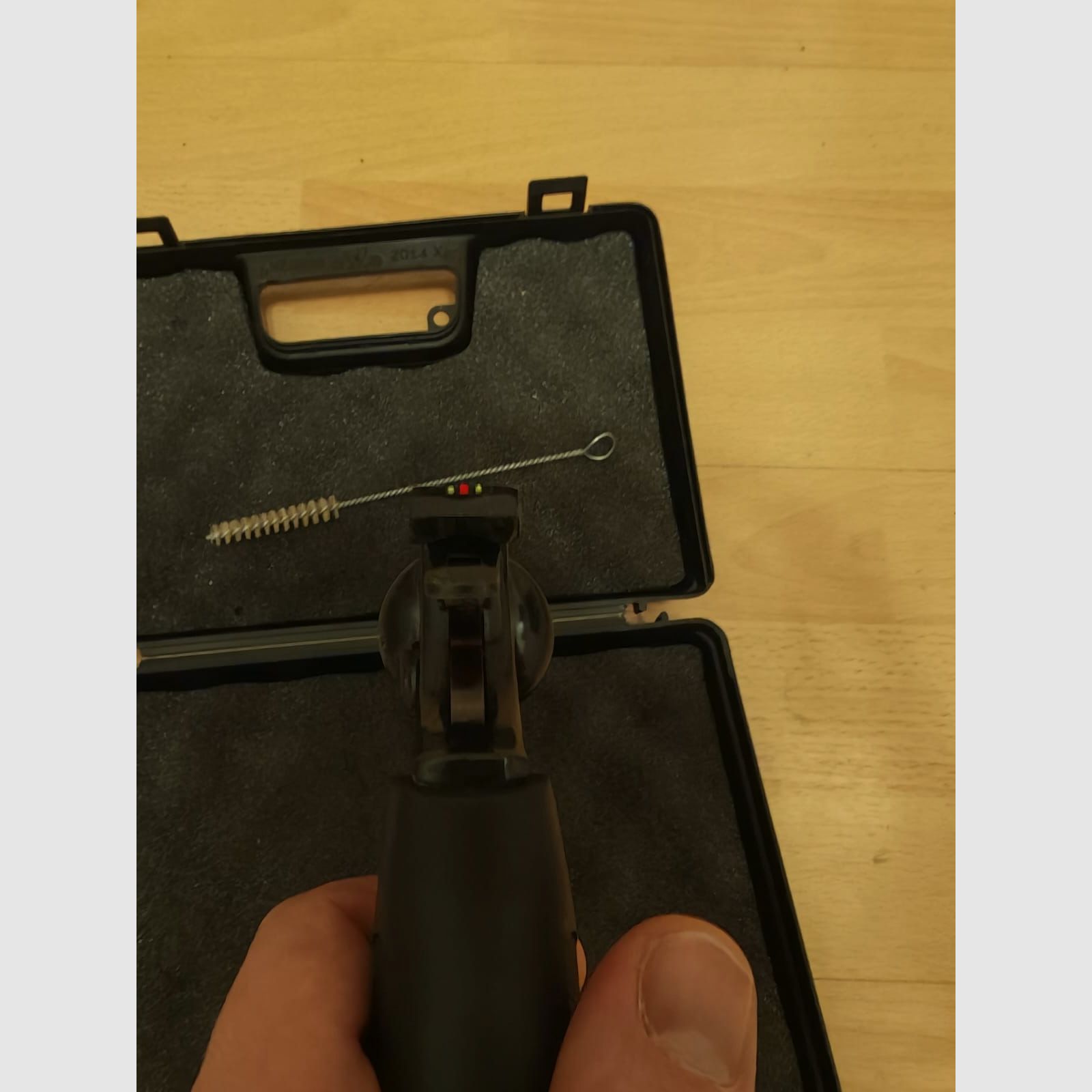 ME (incenso) Bull-Barrel | 4 " pollici canna | Cal. .22 / 5,5 mm LEP revolver con grilletto a scarpetta | ampia piastra del cane | mira notturna | set tamburo in acciaio | versione speciale