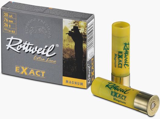 Rottweil Exact 20/76 26g Flintenlaufgeschoss