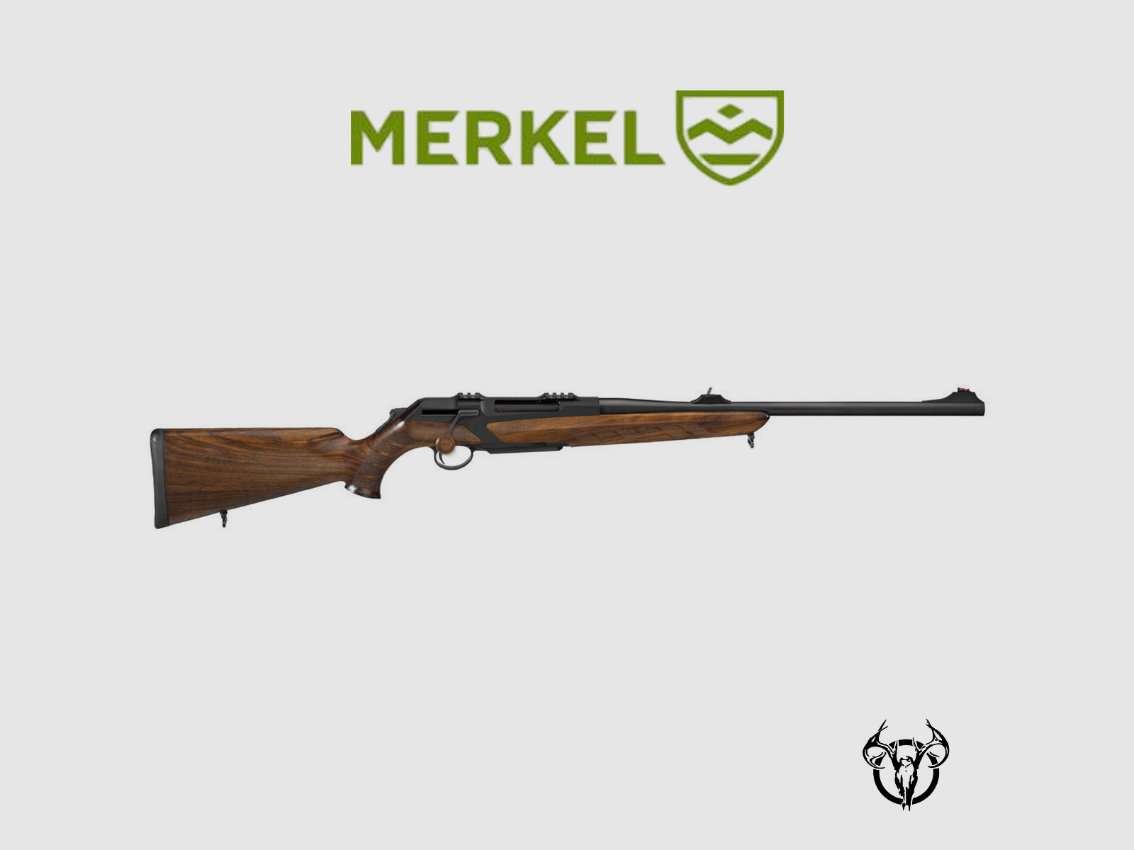Fusil à répétition MERKEL Helix Bois #2 RB-7×64-56cm-17mm-Démontable 3+1-i Lunettes, image 1 sur 3