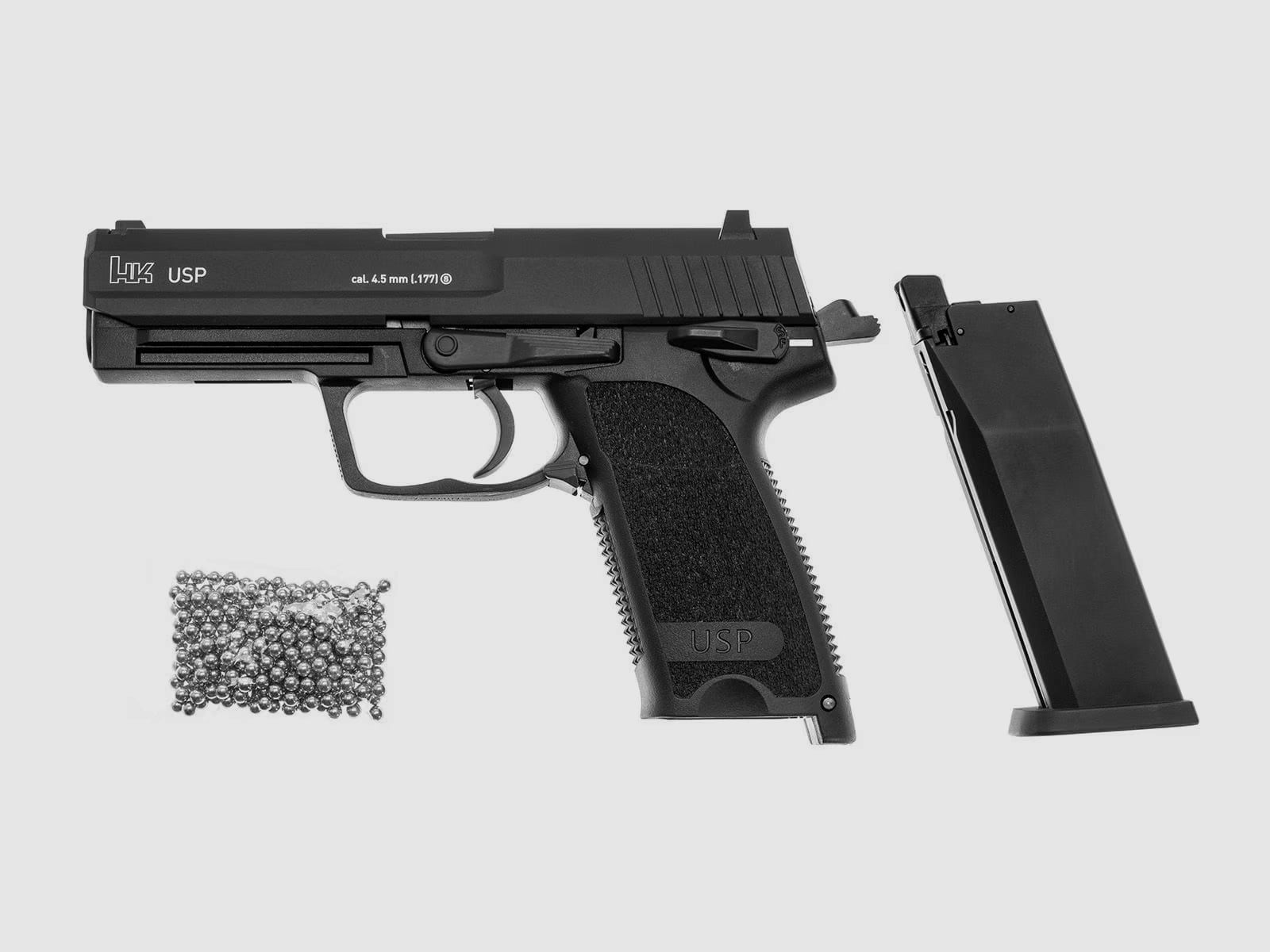Pistola ad aria compressa Heckler&Koch USP Blow-Back 4,5 mm, immagine 7 di 8