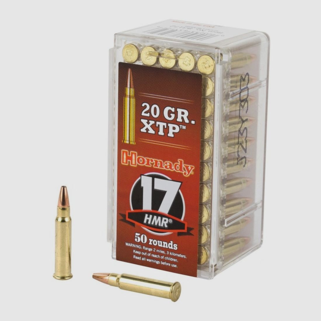17 HMR Hornady RIMFIRE VARMINT EXPRESS® AMMUNITION 20 gr XTP® VE50